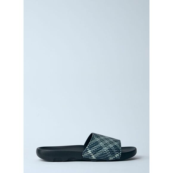 Burberry Men Check Dive Slides - Picture 1 of 7